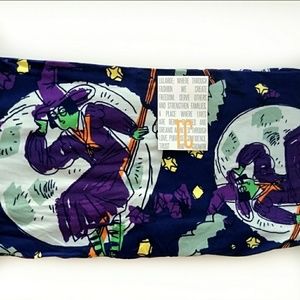 LuLaRoe TC Halloween Leggings Witches Broomsticks